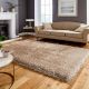 Handcrafted Beige Hall Rug